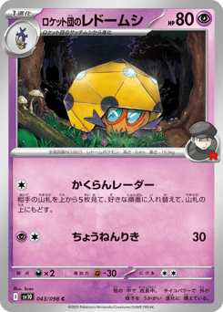 Japanese Dottler (ロケット団のレドームシ)