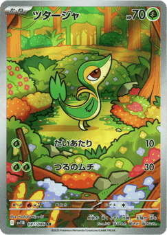 Japanese Snivy (ツタージャ)