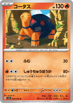 Japanese Torkoal (コータス)