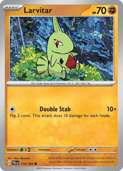 Larvitar Paldea Evolved #110