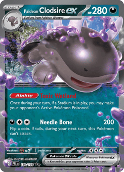 Paldean Clodsire ex Paldea Evolved #130