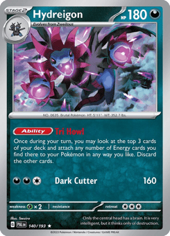 Hydreigon Paldea Evolved #140