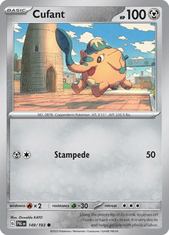 Cufant Paldea Evolved #149