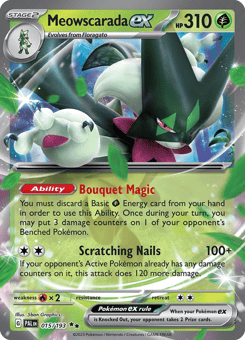 Meowscarada ex Paldea Evolved #15