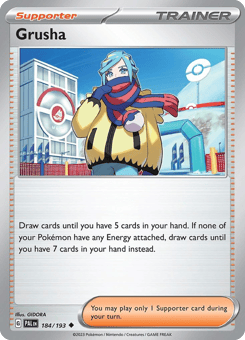 Grusha Paldea Evolved #184