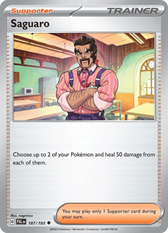 Saguaro Paldea Evolved #187