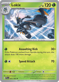 Lokix Paldea Evolved #21