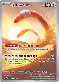 Orthworm Paldea Evolved #224