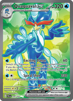 Quaquaval ex Paldea Evolved #235