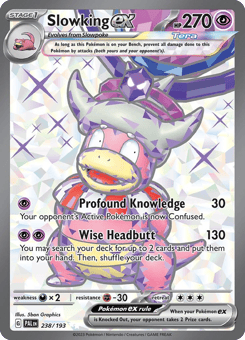 Slowking ex Paldea Evolved #238