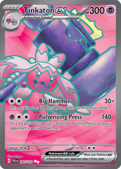 Granforgita-ex Paldea Evolved #240