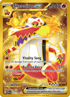 Skelokrok-ex Paldea Evolved #272