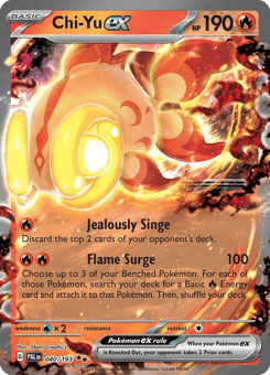 Chi-Yu ex Paldea Evolved #40