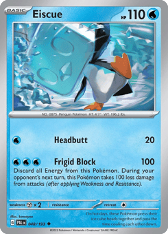 Eiscue Paldea Evolved #48