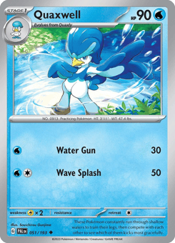 Quaxwell Paldea Evolved #51