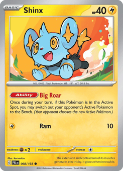 Shinx Paldea Evolved #68