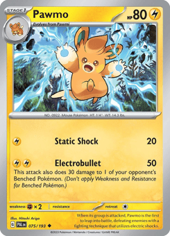 Pawmo Paldea Evolved #75