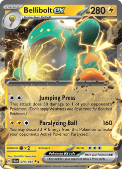 Bellibolt ex Paldea Evolved #79