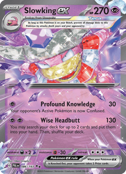Slowking ex Paldea Evolved #86