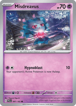 Misdreavus Paldea Evolved #87