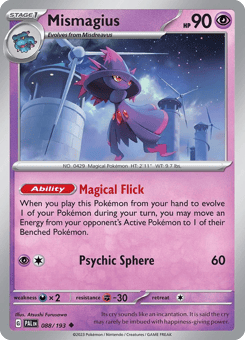 Mismagius Paldea Evolved #88