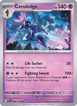 Ceruledge Paldea Evolved #98