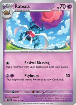 Rabsca Paldea Evolved #99
