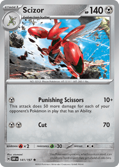 Scizor Obsidian Flames #141