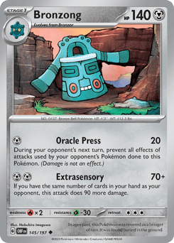 Bronzong Obsidian Flames #145