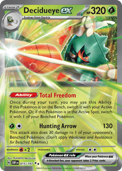 Decidueye ex Obsidian Flames #15