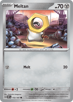 Meltan Obsidian Flames #152