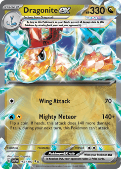 Dragonite ex Obsidian Flames #159