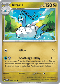 Altaria Obsidian Flames #160