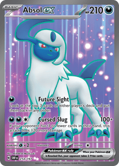 Absol ex Obsidian Flames #214