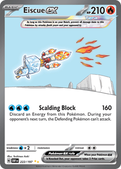 Eiscue ex Obsidian Flames #222