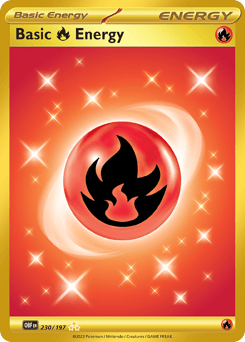 Basic Fire Energy Obsidian Flames #230