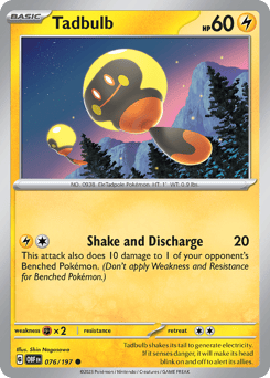 Tadbulb Obsidian Flames #76