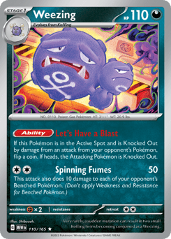 Weezing 151 #110