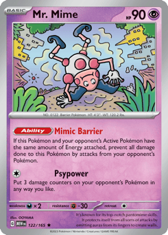 Mr. Mime 151 #122