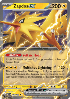 Zapdos ex 151 #145