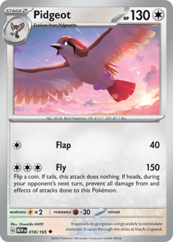 Pidgeot 151 #18