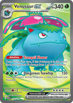 Venusaur ex 151 #182