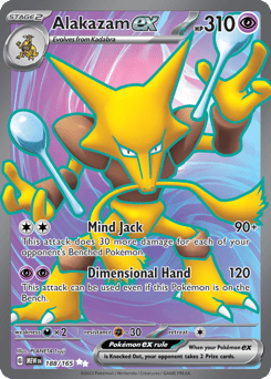 Alakazam ex 151 #188