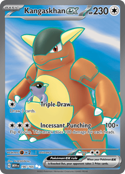 Kangaskhan ex 151 #190