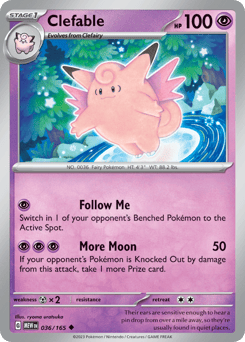 Clefable 151 #36
