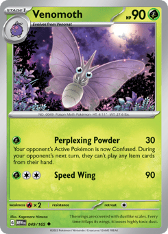 Venomoth 151 #49