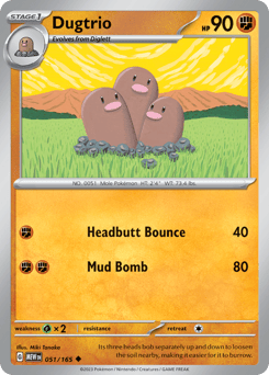 Dugtrio 151 #51