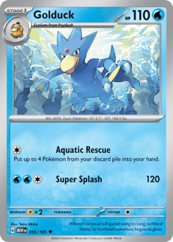 Golduck 151 #55