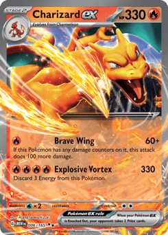 Charizard ex 151 #6