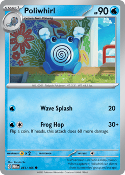 Poliwhirl 151 #61